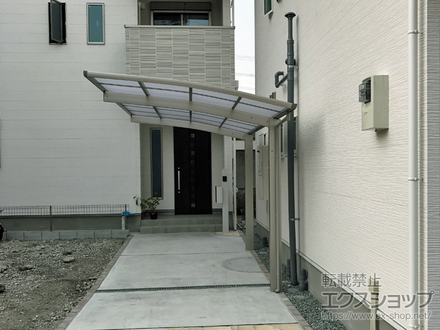 大阪府大阪市ののカーポート プレシオスポート 積雪〜20cm対応 施工例