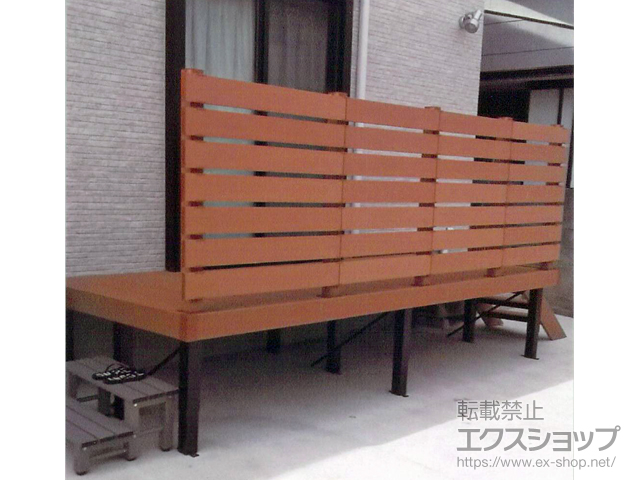 福岡県福岡市ののウッドデッキ マージウッドデッキ 施工例