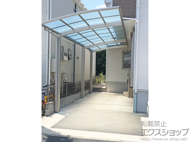 神奈川県相模原市ののカーポート レイナポートグラン 延長 積雪〜20cm対応 施工例