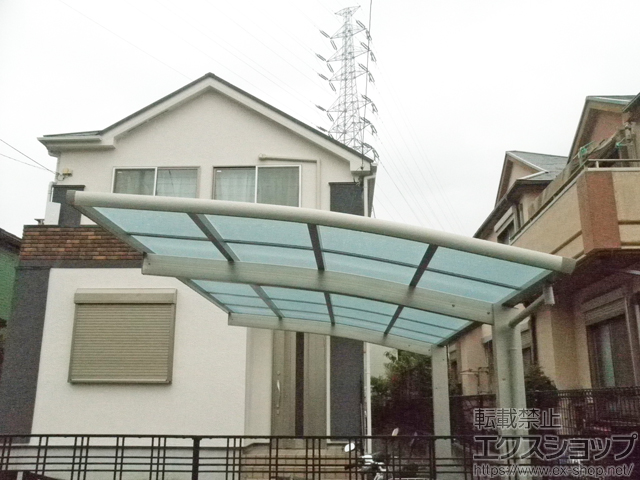 東京都町田市ののカーポート レイナポートグラン 積雪〜20cm対応 施工例