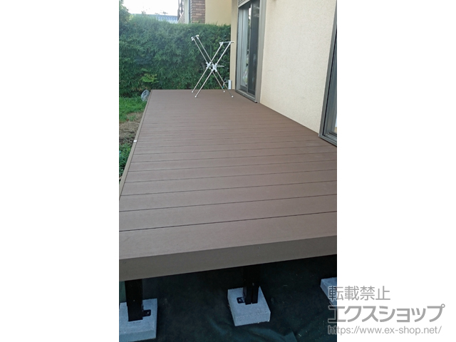 神奈川県大和市ののウッドデッキ リウッドデッキ 200 施工例