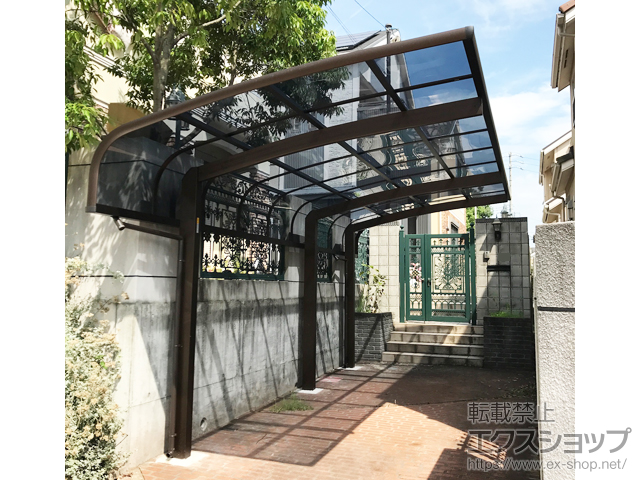 愛知県知多市ののカーポート レイナキャップポートグラン 延長　積雪〜20cm対応 施工例