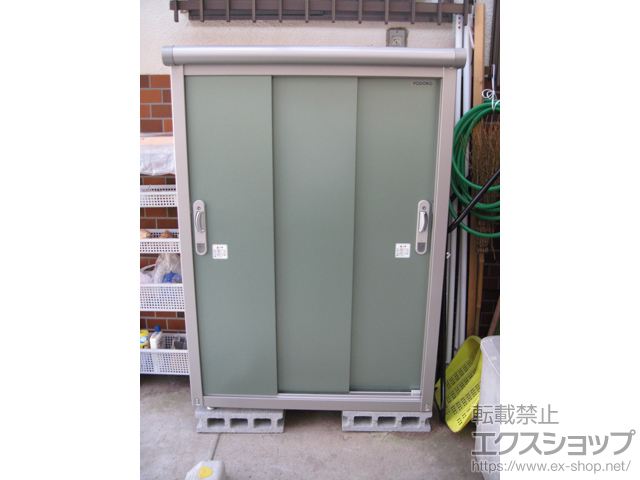 神奈川県横浜市のの物置・屋外倉庫 エスモ 一般型 1050×520×1501 ESE-1005E-EG 施工例