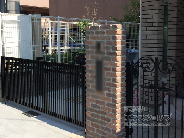 兵庫県西宮市ののカーゲート オーバードアS2型 手動式 施工例