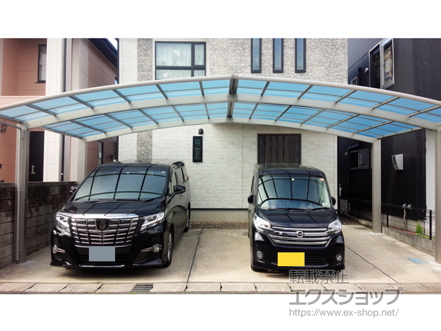 千葉県我孫子市ののカーポート レイナトリプルポートグラン　積雪〜20cm対応 施工例