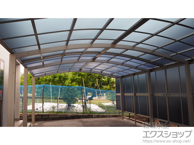 長野県飯田市ののカーポート レイナツインポートグラン　積雪〜20cm対応 施工例