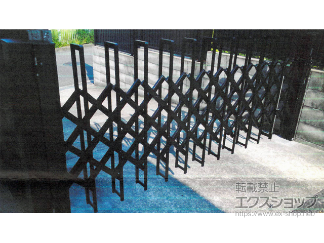 兵庫県芦屋市ののカーゲート トリップゲート NC型 ノンキャスター 片開き 30S 施工例