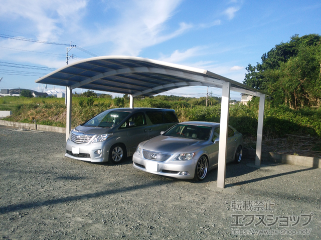 熊本県熊本市ののカーポート レイナツインポートグラン　積雪〜20cm対応 施工例