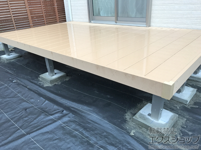 東京都八王子市ののウッドデッキ リウッドデッキ 200 施工例