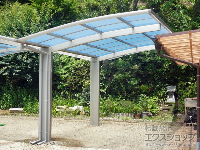 栃木県大田原市ののカーポート レイナポートグラン　積雪〜20cm対応 施工例