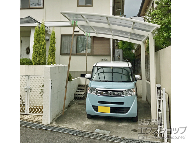 大阪府富田林市ののカーポート レイナポートグラン　積雪〜20cm対応 施工例