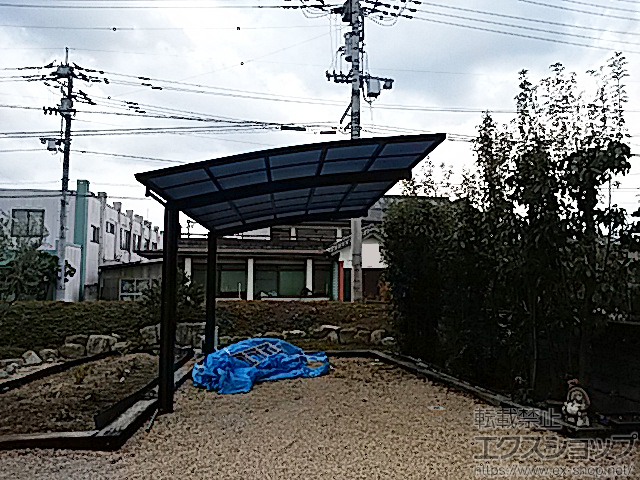 徳島県阿波市ののカーポート レイナポートグラン　積雪〜20cm対応 施工例