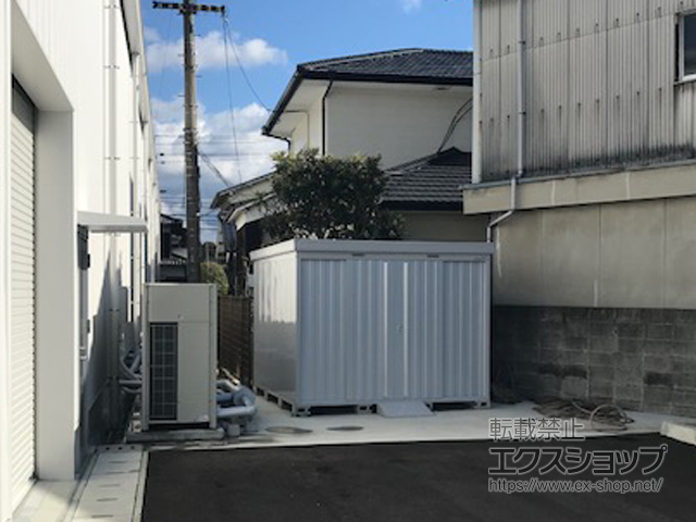 愛媛県松山市のの物置・屋外倉庫 ネクスタ 一般型 2630×2630×2020 NXN-70S-FS 施工例