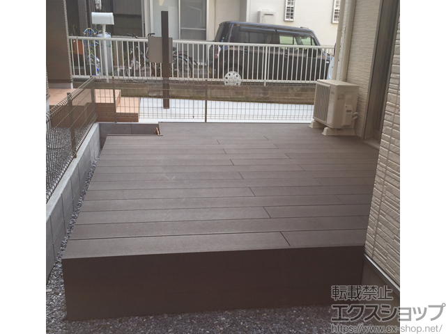 埼玉県さいたま市ののウッドデッキ リウッドデッキ 200 施工例