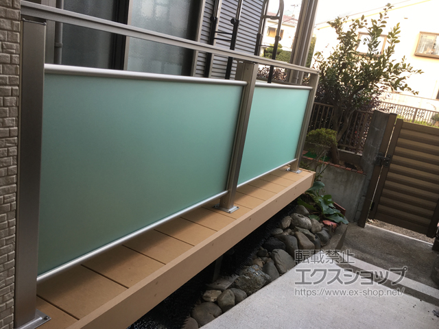 東京都世田谷区ののウッドデッキ リウッドデッキ 200 施工例