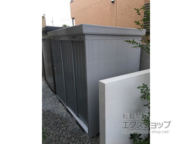 静岡県浜松市のの物置・屋外倉庫 ナイソー 一般型 2460×1300×2270 SMK-32S 施工例