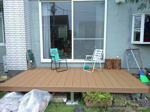 神奈川県横浜市ののウッドデッキ リウッドデッキ 200 施工例