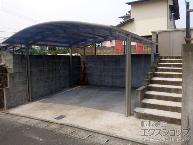 福岡県太宰府市ののカーポート レイナツインポートグラン　積雪〜20cm対応 施工例