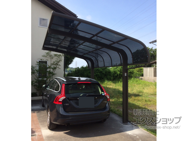 神奈川県鎌倉市ののカーポート テールポートシグマIII 積雪〜20cm対応 施工例