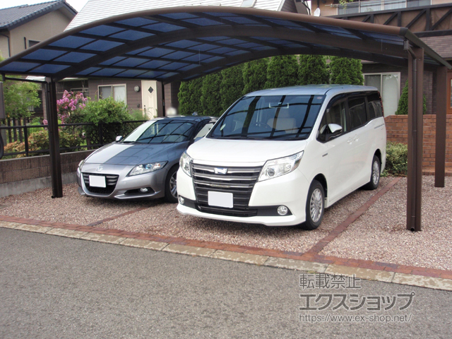 群馬県前橋市ののカーポート レイナツインポートグラン　積雪〜20cm対応 施工例