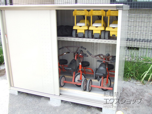 東京都葛飾区のの物置・屋外倉庫 グランプレステージジャンプ 1879×900×1400 GP-199C-F-MW 施工例