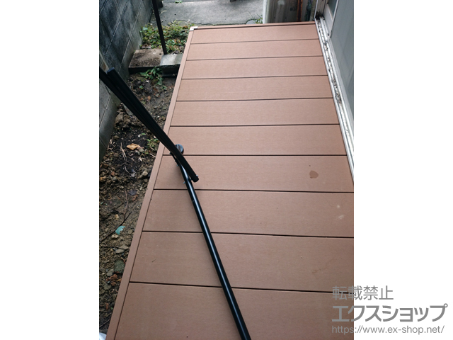 神奈川県横須賀市ののウッドデッキ マージウッドデッキ 施工例