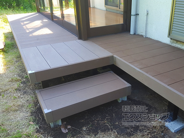 神奈川県横浜市ののウッドデッキ リウッドデッキ 200 施工例