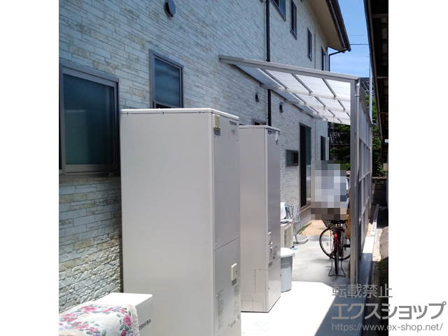 島根県出雲市ののストックヤード ストックヤードII オープンタイプ 積雪〜20cm対応 施工例