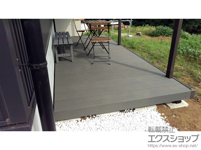 神奈川県相模原市ののウッドデッキ リウッドデッキ 200 施工例