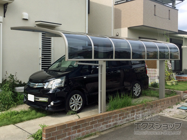 神奈川県足柄上郡松田町ののカーポート プレシオスポート アルファ 積雪〜20cm対応 施工例