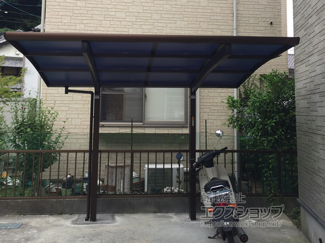 広島県呉市ののサイクルポート・駐輪場 レイナポートグランミニ 積雪〜20cm対応 施工例