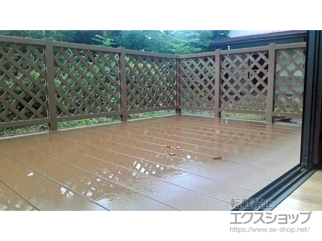 群馬県吾妻郡東吾妻町ののウッドデッキ リウッドデッキ 200 施工例