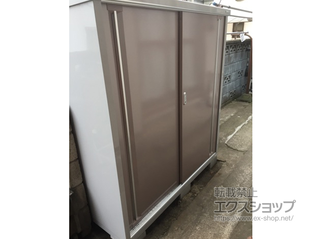 神奈川県川崎市のの物置・屋外倉庫 シンプリー 一般型 1520×755×1603 MJX-157D-AR 施工例