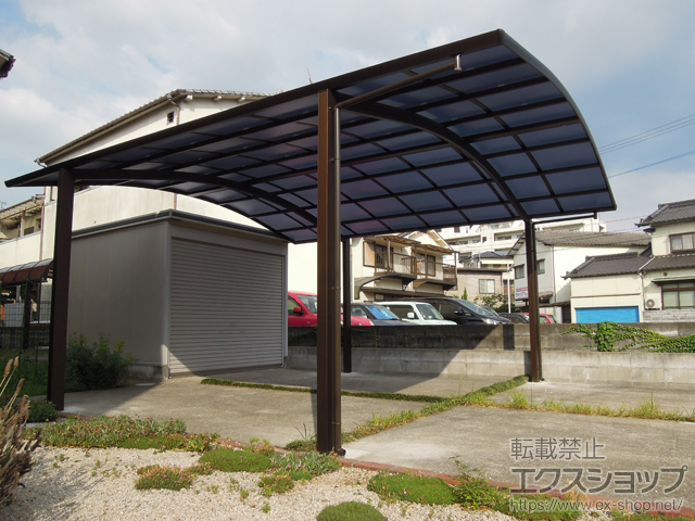 福岡県福岡市ののカーポート レイナツインポートグラン 積雪〜20cm対応 施工例