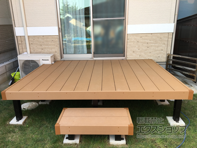 宮城県仙台市ののウッドデッキ リウッドデッキ 200 施工例