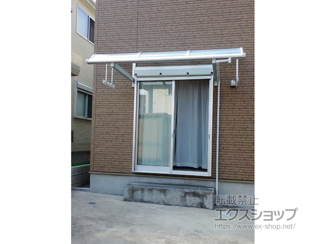 千葉県野田市ののテラス屋根 スピーネ R型 ルーフタイプ 単体 積雪〜20cm対応 施工例