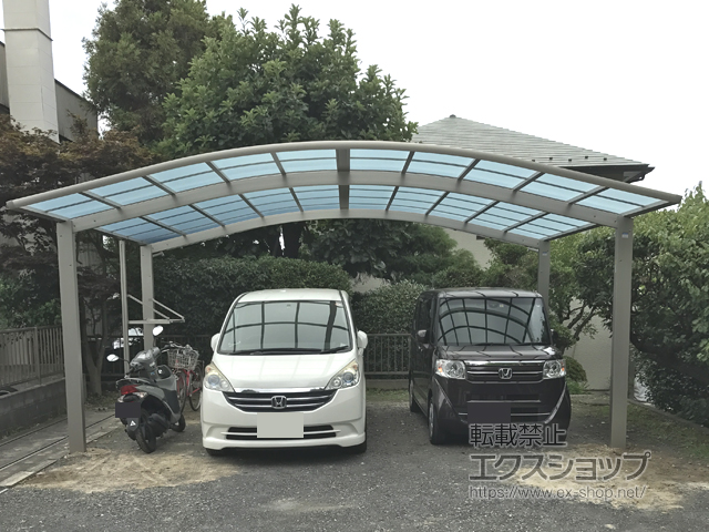 神奈川県横浜市ののカーポート レイナツインポートグラン　積雪〜20cm対応 施工例