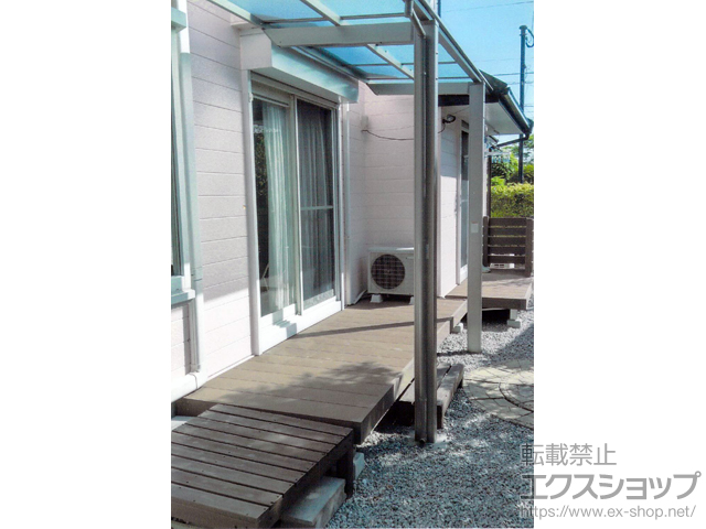 福岡県福岡市ののウッドデッキ マージウッドデッキ 施工例