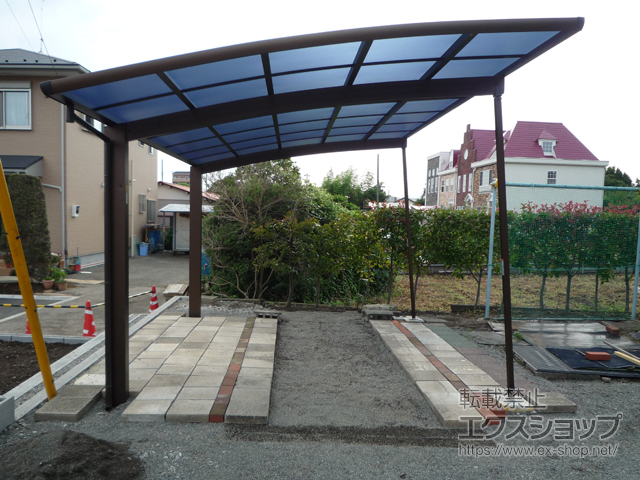 神奈川県高座郡寒川町ののカーポート レイナポートグラン　積雪〜20cm対応 施工例