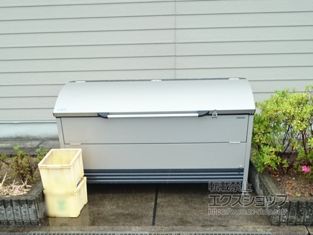 奈良県橿原市ののゴミステーション ダストピット Rタイプ DPRA-1807 1000L 施工例