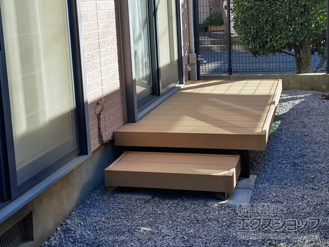 東京都杉並区ののウッドデッキ リウッドデッキ 200 施工例