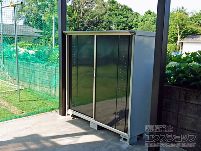 鹿児島県鹿児島市のの物置・屋外倉庫 グランプレステージジャンプ 1695×530×1600 GP-175B-T-CK 施工例