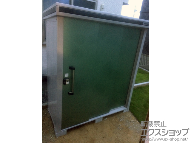 静岡県浜松市のの物置・屋外倉庫 エルモ 一般型 (LMD-1808-EG) 施工例