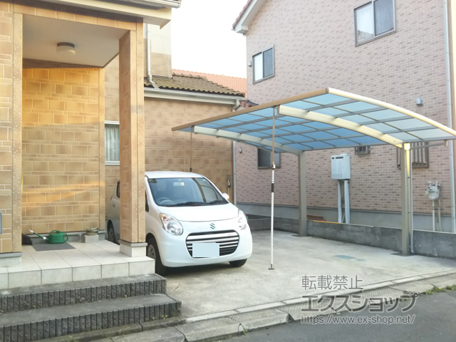 茨城県つくば市ののカーポート レイナポートグラン　積雪〜20cm対応 施工例