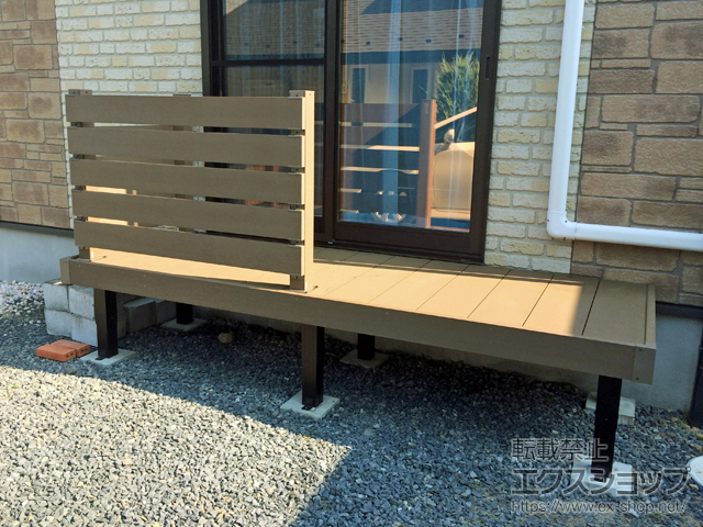 宮城県仙台市ののウッドデッキ マージウッドデッキ 施工例