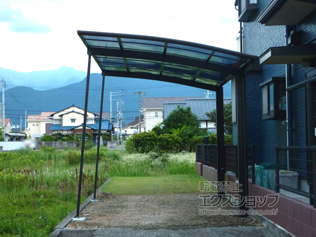 愛媛県新居浜市ののカーポート レイナポートグラン　積雪〜20cm対応 施工例