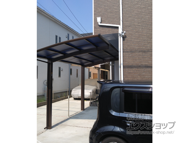 神奈川県厚木市ののカーポート プレシオスポート 積雪〜20cm対応 施工例