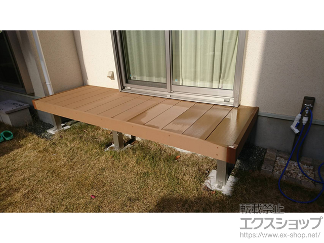 千葉県船橋市ののウッドデッキ マージウッドデッキ 施工例