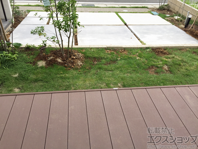 埼玉県本庄市ののウッドデッキ リウッドデッキ 200 施工例