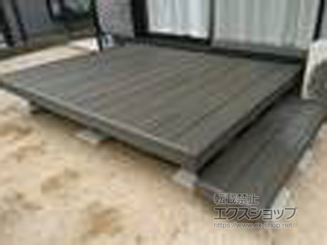 福岡県筑紫野市ののウッドデッキ リウッドデッキ 200 施工例